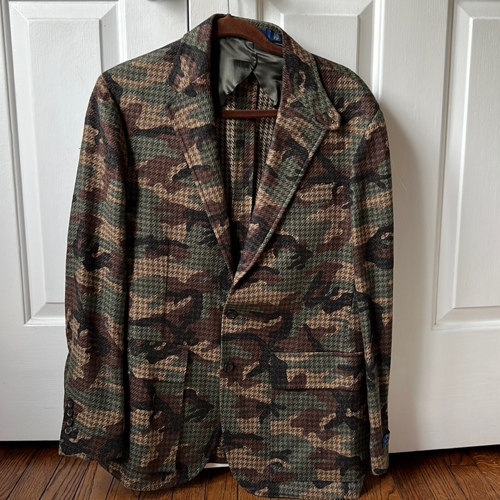 NEW Polo Ralph Lauren Camo Blazer